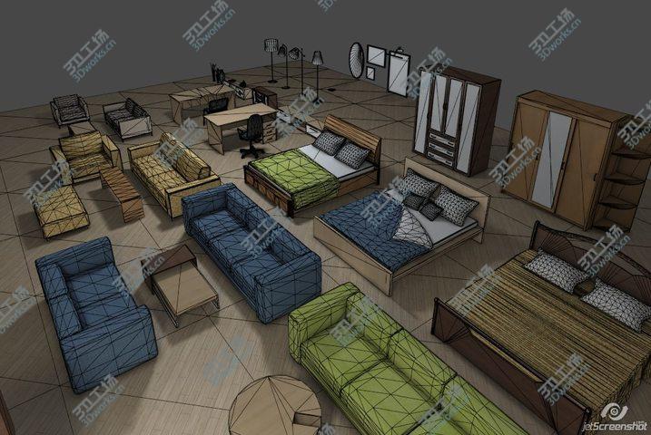 images/goods_img/20210319/Low-poly furniture pack/2.jpg